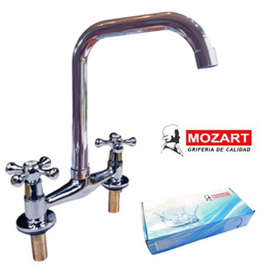 MEZCLADORA MESADA C/COMPRESION PICO L